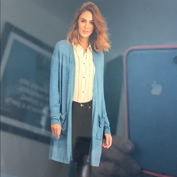 NWT Hatley transitional RACHEL cardigan NEUTRAL US L - Picture 8 of 10